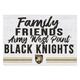 Army Black Knights 24'' x 34'' Friends Family Wall Art