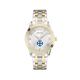 Men's Bulova Silver Saint Mary's Belles Classic Two-Tone Round Watch