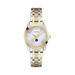 Women's Bulova Silver Willamette Bearcats Classic Two-Tone Round Watch