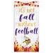 Minnesota Vikings 6'' x 12'' Not Fall Without Football Sign