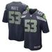 Men's Nike Boye Mafe College Navy Seattle Seahawks Game Player Jersey