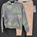 Adidas Matching Sets | Adidas Hoody & Blue Spice Jeans | Color: Gray/Pink | Size: 7g