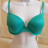 Victoria's Secret Intimates & Sleepwear | New Victoria Secret 38b Lined Shaping Demi Bra In Turquoise | Color: Blue/Green | Size: 38b