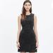 Madewell Dresses | Madewell Black Textured Afternoon Dress | Color: Black | Size: 0