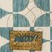 Anthropologie Bags | Anthropologie Gold And Blue Beaded And Sequin Party Clutch With Strap | Color: Blue/Gold | Size: Os