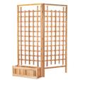 All Things Cedar 5.5 ft x 1 ft Wood Raised Garden Bed Wood in Brown | 84 H x 66 W x 13 D in | Wayfair PL30-Set