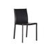 Orren Ellis Studio Burridge Leather Dining Chair Set Of 2 Faux Leather/Upholstered in Black | 32.48 H x 18.11 W x 20.87 D in | Wayfair