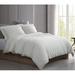 Latitude Run® Linen Cotton Blend 3-Piece Duvet Cover Set Linen/Cotton in White | King Comforter + 2 King Shams | Wayfair