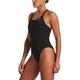 NIKE Spiderback One Piece Swimsuit for Women, Womens, Sweatsuit, NESSA003-001, Black, 36