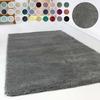 Hochflor-Teppich ESPRIT "Relaxx ESP-4150", grau, H:25mm Ø:120cm, Kunstfaser, Teppiche, Wohnzimmer, sehr große Farbauswahl, weicher dichter Hochflor
