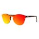 SCICON Sports Protector Lifestyle Unisex Sunglasses (Demi Frame, Red Lens)
