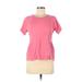 CALVIN KLEIN JEANS Short Sleeve T-Shirt: Pink Tops - Women's Size Medium