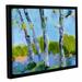 Loon Peak® 'Walk in the Woods 4' Painting Print on Wrapped Canvas in Blue/Green | 2 D in | Wayfair LOON8924 33618099