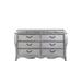 Rosdorf Park Youenn 6 Drawer 70" W Double Dresser Wood in Brown/Gray | 40.98 H x 70 W x 20.98 D in | Wayfair CEC6C03BD6C84FFF8AB420E81C967038