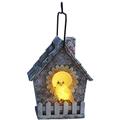 Star Trading Deutschland Gmbh - Best Season 477-91 LED-Solar-Vogelhaus, 23 x 13,5 cm, 2 warm weiß