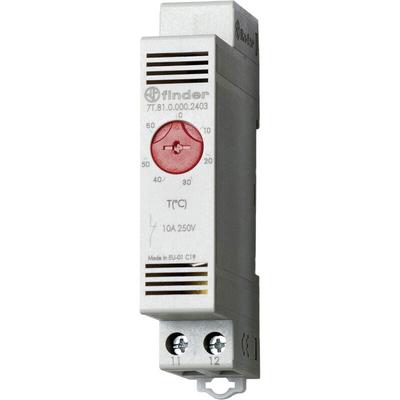 Finder - Schaltschrankheizungs-Thermostat 7T.81.0.000.2403 250 v/ac 1 Öffner (l x b x h) 88.8 x