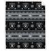 Las Vegas Raiders 60'' x 70'' Holiday Gift Wrap Sherpa Flannel Fleece Blanket