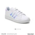 Adidas Shoes | Nib Holographic Adidas Tennis Shoes | Color: White | Size: Size 3y