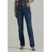 Plus Size Women's Relaxed Fit Instantly Slims Straight Leg Jean by Lee in Ellis (Size 26 W)