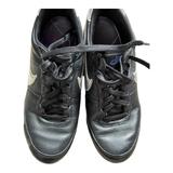 Nike Shoes | Nike Shox Women Size 7 Leather Black Running Walking Gym Train Work Shoes | Color: Black | Size: 7