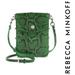 Rebecca Minkoff Bags | Nwt Rebecca Minkoff Envelope Leather Phone Jungle Crossbody Bag | Color: Black/Green | Size: Os