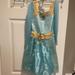 Disney Costumes | Disney Princess Merida Dress, Nwot, Size 4 | Color: Blue/Gold | Size: 4