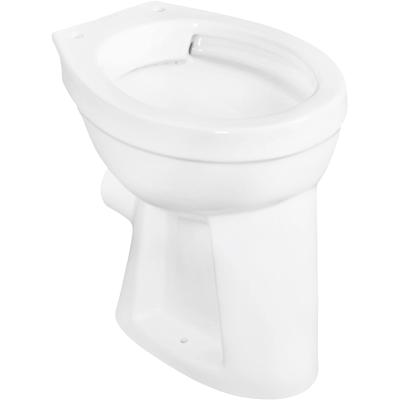 Flachspül-WC CORNAT, weiß (alpinweiß), B:35,5cm H:46,5cm T:46,5cm, WCs, spülrandlos