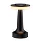 O’Bright Portable LED Table Lamp with Touch Sensor, 3-Levels Brightness, Rechargeable Battery Up to 48 Hours Usage, Night Light for Kids Nursery, Nightstand Lamp, Bedside Lamp (Matte Black)