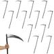 Deluxe Halloween Scythe - Pack of 12-5-Piece Screwable Scythe Accessory - Grim Reaper Scythe Halloween Fancy Dress Accessory