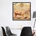 iCanvas Le Boeuf II by Ginger Graphic Art on Canvas Canvas, Cotton in Gray | 37 H x 0.75 D in | Wayfair ICA1360-1PC6-37x37-FF01