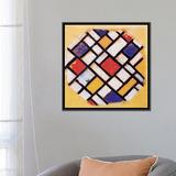 iCanvas "Studie für die Decke einer Universitätshalle (Study for a Composition)" by Theo Van Doesburg Painting Print on Wrapped Canvas | Wayfair