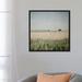 Gracie Oaks Neutral Country II Crop Photographic Print on Wrapped Canvas in Blue/Brown/Green | 26 H x 26 W x 1.5 D in | Wayfair