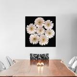 Red Barrel Studio® Le Carnaval des Fleurs Photographic Print on Wrapped Canvas Canvas, Cotton in Black/Brown/White | 12 H x 12 W x 1.5 D in | Wayfair