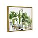 Stupell Industries Boho Plant Scene w/ Cacti & Succulents In Geometric Pots Watercolor Canvas Wall Art By Grace Popp Canvas in Green | Wayfair