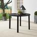 "Kaplan 42"" Round Outdoor Metal Dining Table Oil Rubbed Bronze - Crosley CO6217-BZ"