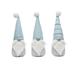 The Holiday Aisle® 3 Piece Bleu Boy Gnome Set, Wood | 16 H x 5 W x 5 D in | Wayfair 888BCBB96F824EF5857C23CFF149EF19