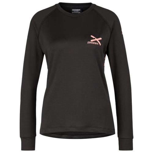 Zimtstern – Women’s Crewz Shirt L/S – Fleecepullover Gr XL schwarz