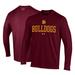 Men's Under Armour Maroon Minnesota Duluth Bulldogs Performance Long Sleeve T-Shirt