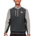 Men's Antigua Charcoal/Silver Texas Southern Tigers Team Quarter-Zip Pullover Top