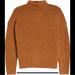 Madewell Sweaters | Dillon Mock Neck Pullover Sweater | Color: Brown/Gold | Size: L