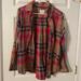 American Eagle Outfitters Tops | American Eagle Flannel | Color: Pink/Yellow | Size: S