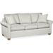 Braxton Culler Park Lane 81" Rolled Arm Sofa w/ Reversible Cushions in Blue/Brown | 36 H x 81 W x 37 D in | Wayfair 759-011/0256-54/HONEY