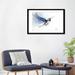 East Urban Home 'Hummingbird Garden' Graphic Art Print on Canvas Metal in Blue/Gray/Green | 24 H x 32 W x 1 D in | Wayfair