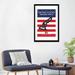 East Urban Home Minimal Movie 'F1 America's Race Track' Graphic Art Print on Canvas in Black/Blue/Red | 24" H x 16" W x 1" D | Wayfair