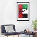 East Urban Home Minimal Movie 'F1 Yas Marina Race Track' Graphic Art Print on Canvas in Black/Green/Red | 24" H x 16" W x 1" D | Wayfair