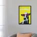 East Urban Home 'Hollywood Cow' Painting on Wrapped Canvas in Yellow | 26 H x 18 W x 1.5 D in | Wayfair EFFE572D943D4CD99406876FA1AF425E