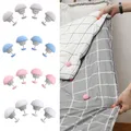 Clips de draps de lit anti-course support de couette de chambre athlon clip de couverture Macaron