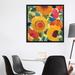East Urban Home 'Market Flowers I' By Kim Parker Graphic Art Print on Canvas, Cotton in Green/Orange/Red | 37 H x 37 W x 1.5 D in | Wayfair