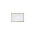 Ghent Prest Whiteboard Porcelain/Wood in Gray | 26.25 H x 38.25 W x 4 D in | Wayfair PRW6M23BN