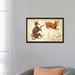 iCanvas 'Canis Major, Lepus, Columba Noachi, & Cela Sculptoris' by Sidney Hall Graphic Art on Canvas Metal in Black/Brown/White | Wayfair